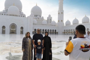 Von Dubai aus: Ganztagestour Abu Dhabi mit Sheikh Zayed Moschee