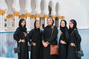 From Dubai: Sheikh Grand Zayed Mosque & Ferrari World Trip