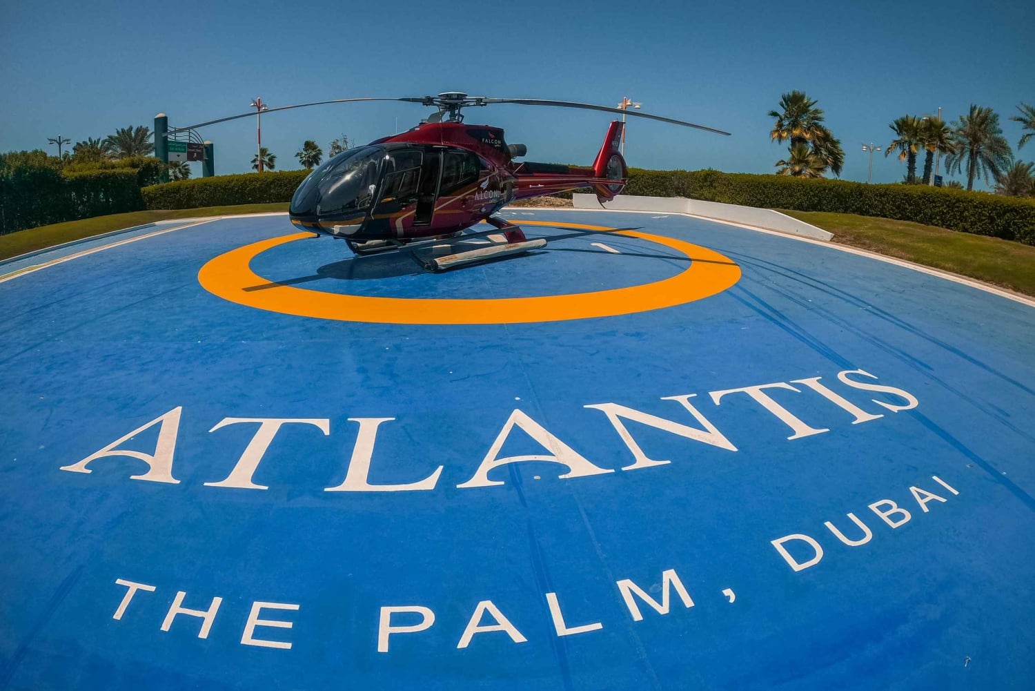 Z Dubaju do Abu Zabi: transfer miejski helikopterem