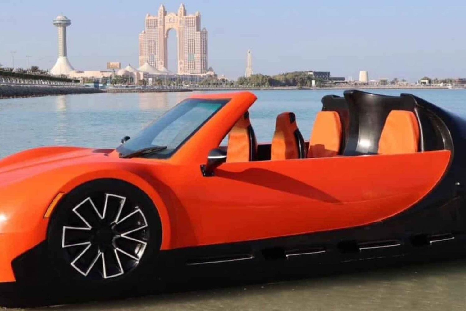 Jet Car Joyrides: Abu Dhabi's Speed Sensation