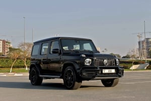 Mercedes G63 2022 - Location d'une journée avec chauffeur à Dubaï