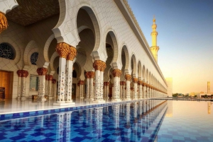 Tour de la ciudad de Abu Dabi por la mañana con la Gran Mezquita