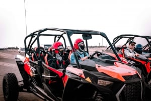 Aamulla Dune Buggy kokemus Abu Dhabissa