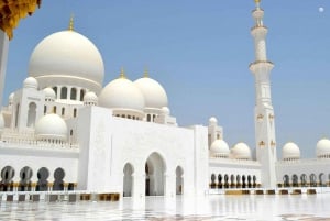 Privat tur i AbuDhabi: Sheikh Zayed-moskén, Louvren Abu Dhabi