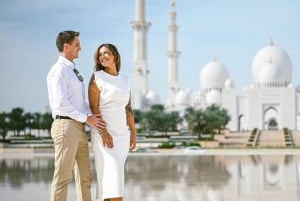 Professionel fotoshoot i Sheikh Zayed-moskeen