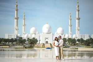 Photoshoot professionnel à la mosquée Sheikh Zayed