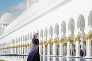 Professionel fotoshoot i Sheikh Zayed-moskeen