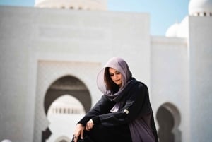 Photoshoot professionnel à la mosquée Sheikh Zayed