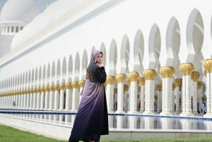 Professionel fotoshoot i Sheikh Zayed-moskeen