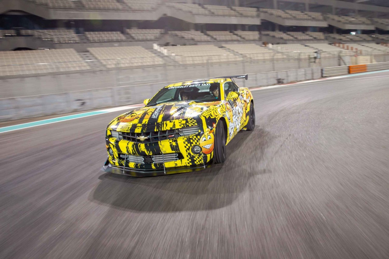 Circuit de Yas Marina Chevrolet Drift Taxi Passager Ride