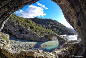 A Day in Permet: Swim in Thermal Baths and Langarica Canyon