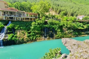 A Day in Permet: Swim in Thermal Baths and Langarica Canyon