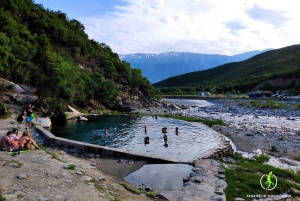 A Day in Permet: Swim in Thermal Baths and Langarica Canyon