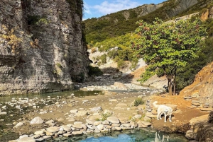 A Day in Permet: Swim in Thermal Baths and Langarica Canyon