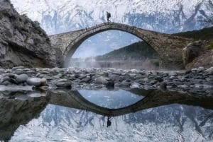 A Day in Permet: Swim in Thermal Baths and Langarica Canyon