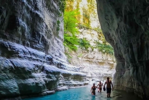 A Day in Permet: Swim in Thermal Baths and Langarica Canyon