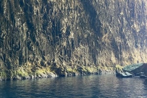 Wyspa Sazan, jaskinia Haxhi Ali i park morski: Wycieczka łodzią motorową