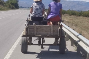 Passeio de bicicleta pela Albânia