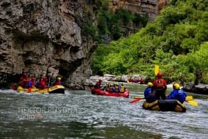 Fra Berat: Rafting i Osumi-kløftene med lunsj og transport