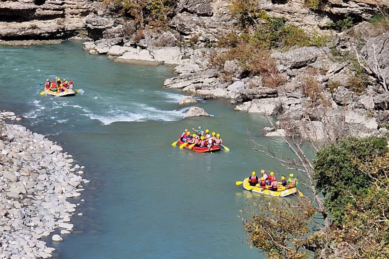 From Permet: Amazing Rafting Experience at Vjosa River