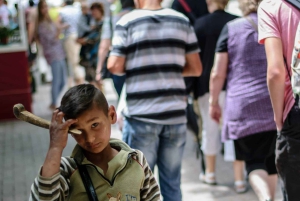 Albanian järvialue Ohridista ja Strugasta.