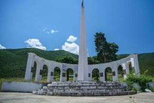 Albanian järvialue Ohridista ja Strugasta.