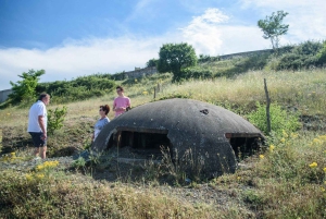 Albanian järvialue Ohridista ja Strugasta.