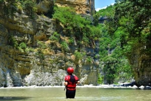 Berat: Grand Canyon i Albanien Rafting- og kanotur