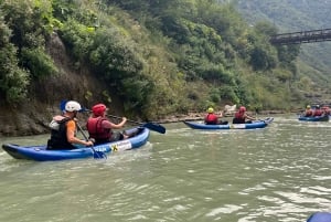 Berat: Kajakfahren in Berat, Osumi Fluss