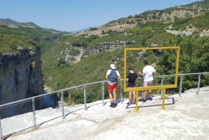Berat: Osum Canyon and Bogove Waterfall Tour