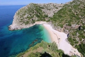 Boat Trip Vlore: Haxhi Ali Cave & Saint Jan Beach