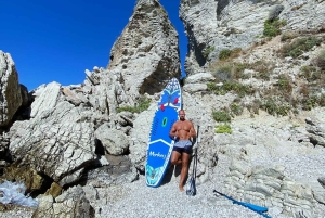 Grottorna i Porto Palermo: Kajak/SUP-tur med havsutsikt över slottet