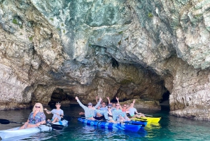 Grottorna i Porto Palermo: Kajak/SUP-tur med havsutsikt över slottet