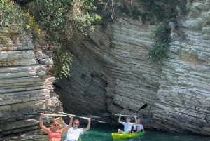 Grottorna i Porto Palermo: Kajak/SUP-tur med havsutsikt över slottet