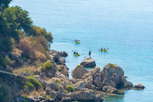 Grottorna i Porto Palermo: Kajak/SUP-tur med havsutsikt över slottet