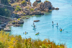 Grottorna i Porto Palermo: Kajak/SUP-tur med havsutsikt över slottet