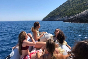 Clare: Sazan Island & Karaburun Speedboat Trip & Schnorcheln