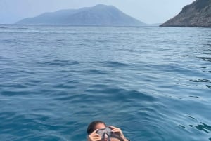 Clare: Sazan Island & Karaburun Speedboat Trip & Schnorcheln