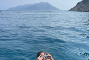 Clare: Sazan-eiland en Karaburun speedboottocht en snorkelen