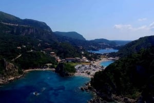 Corfou : Palais d'Achilleion, Palaiokastritsa et visite de la vieille ville