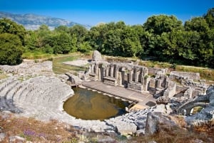De Corfu: Cruzeiro de um dia em Sarandë com excursão opcional a Butrint