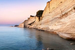 Corfù: Nuoto a Palaiokastritsa e tour al tramonto sulla spiaggia di Loggas