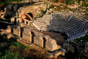 Corfu to Tirana; Tour of Butrint, Gjirokaster & Berat
