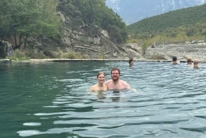 Day Tour to Permet Thermal Baths and Langarica Canyon