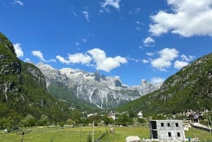 Day trip in the Albanian Alps:Boge ,Theth&Blue eye