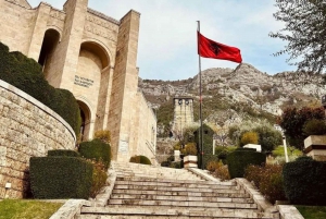 From Tirana/Shkoder: Kruja Castle, Old Bazaar, Sari Salltik