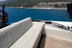 Dhermi: tour in barca veloce con skipper