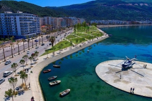 Entdecke die Lagunen von Narta und Karavasta und besuche die Stadt Vlora