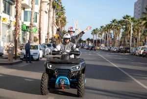 Tour guiado de 90 minutos em quadriciclo em Kallm com visita ao bunker secreto