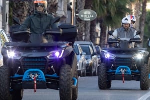 Tour guiado de 90 minutos em quadriciclo em Kallm com visita ao bunker secreto